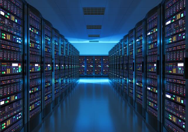 A server room